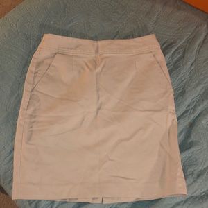 Banana republic khaki pencil skirt